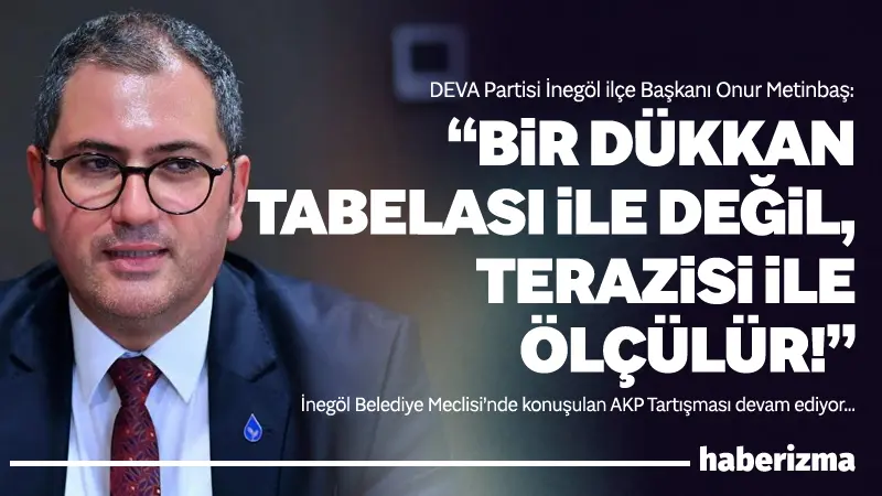 İnegöl Belediye Meclisi’nde AK Parti ile muhalefet arasında yaşanan sert