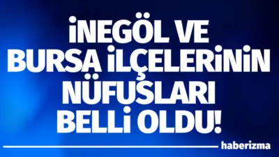 Türkiye İstatistik Kurumu’nun yayımladığı 2025 nüfus sonuçları, Bursa’nın ilçelerindeki demografik