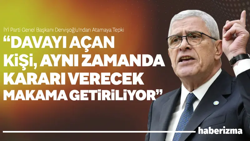İYİ Parti Genel Başkanı Müsavat Dervişoğlu, partisinin grup toplantısında yaptığı