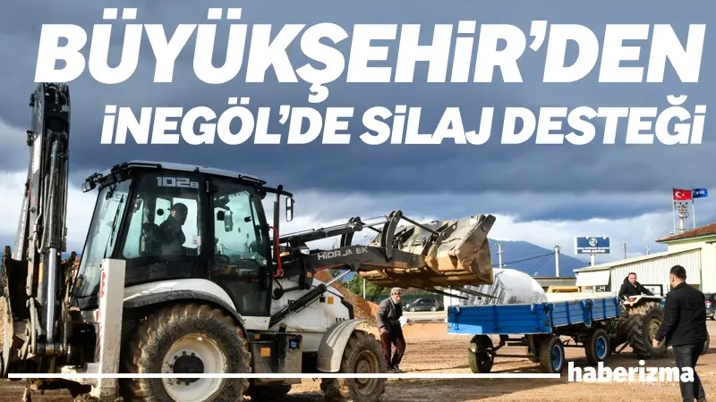 Bursa’da kırsal kalkınmaya büyük önem veren Büyükşehir Belediyesi, yem desteğiyle