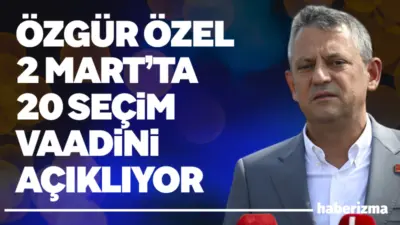 CHP Genel Başkanı Özgür Özel, Cumhurbaşkanlığı Aday Ofisi’nin hükümet programı