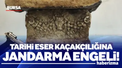 Bursa’nın Osmangazi ilçesinde düzenlenen operasyonda Antik Roma ve Bizans dönemine