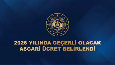 2026 yılı için asgari ücret net 28.075 TL, brüt ise