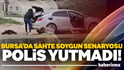 Bursa’nın Nilüfer ilçesinde silahlı soygun gibi gösterilen olayın, para aklamak