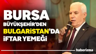 Bursa Büyükşehir Belediyesi’nin kardeş şehir Filibe’de yüzlerce Müslümanın katılımıyla düzenlediği