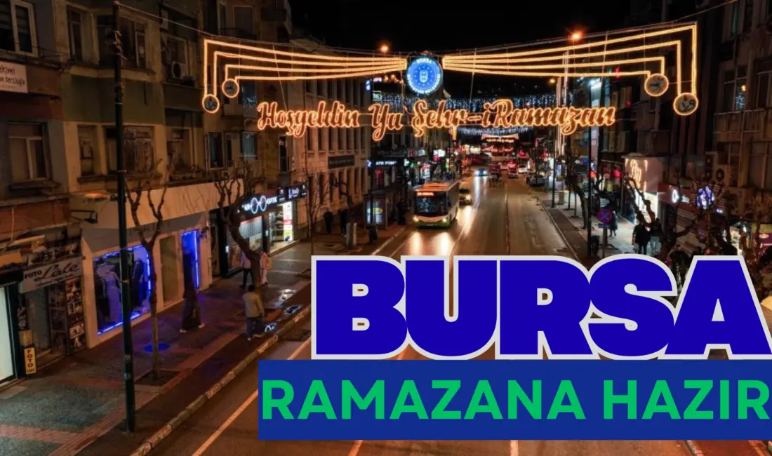 Bursa Büyükşehir Belediyesi, yoğun yaya ve araç trafiğine sahip noktaları