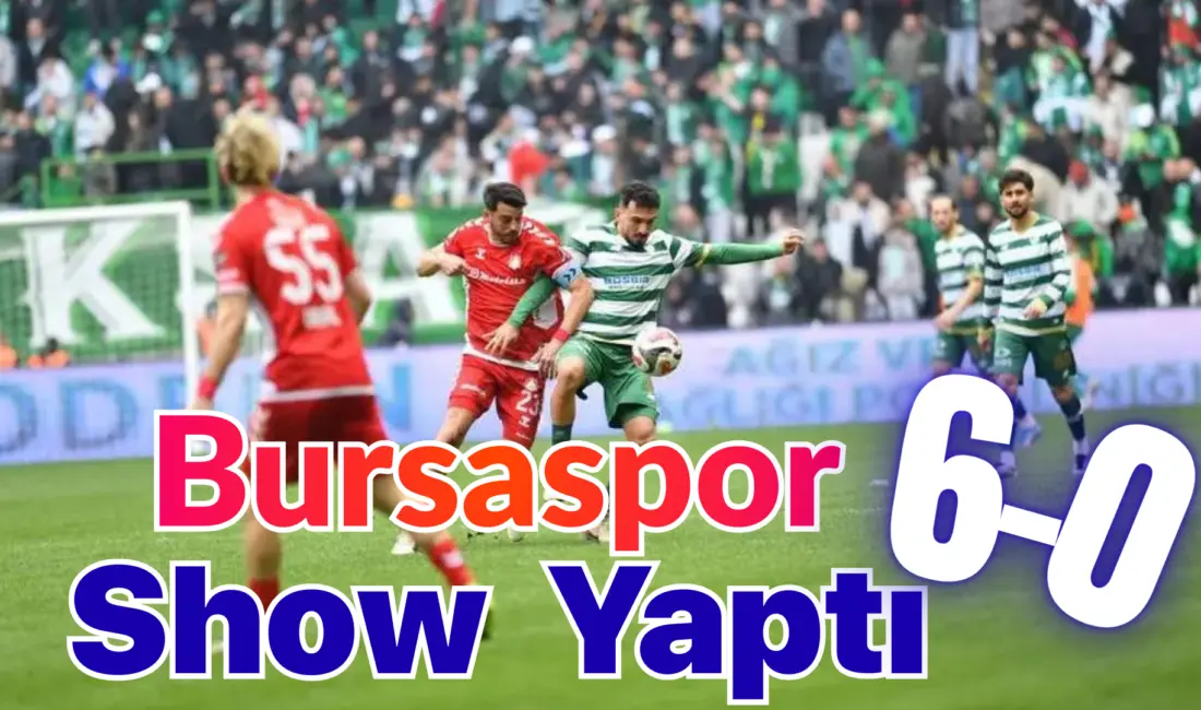 TFF 2. Lig Kırmızı Grup’un 26. haftasında Bursaspor, sahasında 68