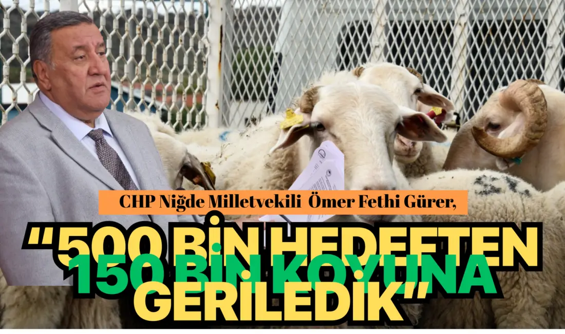 CHP Niğde Milletvekili ve TBMM Tarım, Orman ve Köyişleri Komisyonu