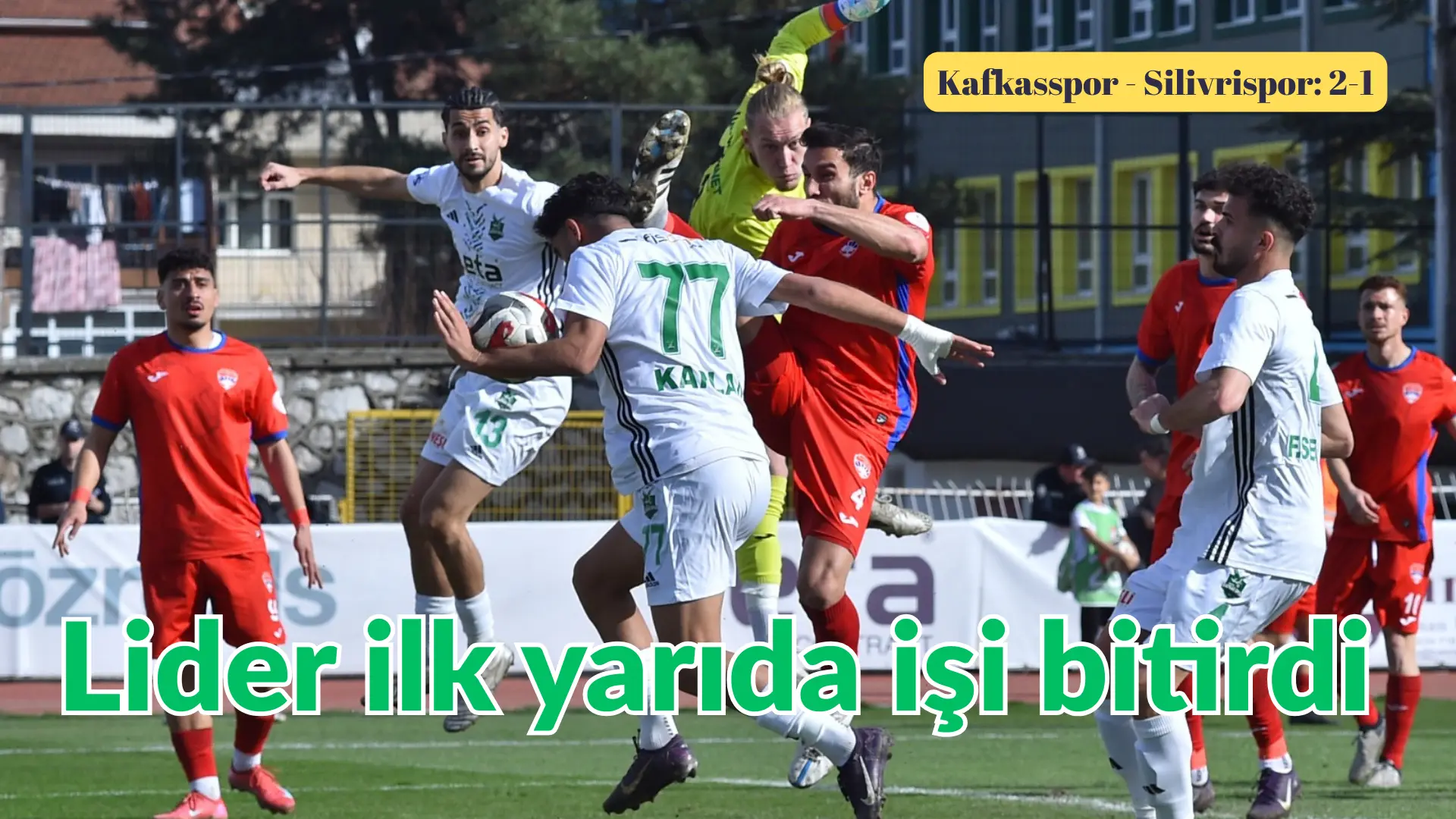 3 Lig 1.Gurupta şampiyonluk mücadelesi yapan İnegöl temsilcisi Kafkasspor 21.Hafta