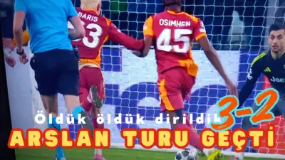 Galatasaray, UEFA Şampiyonlar Ligi play-off eleme rövanş maçında deplasmanda İtalyan