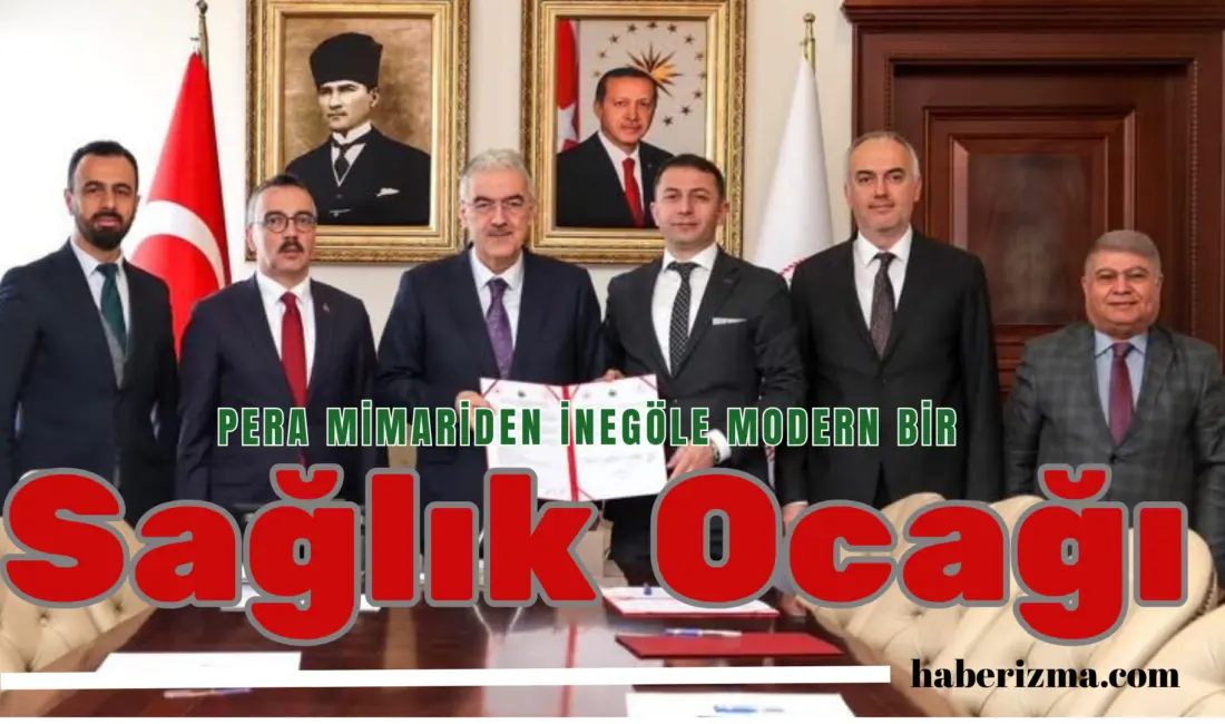 İnegöl’de sağlık altyapısını güçlendirecek yeni bir yatırım için imzalar Bursa