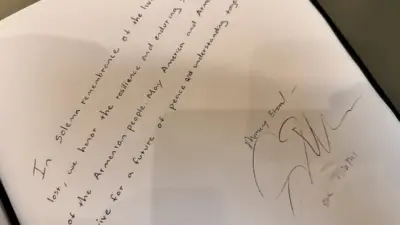 ABD Başkan Yardımcısı James David Vance, Ermenistan ziyareti sırasında yaptığı,