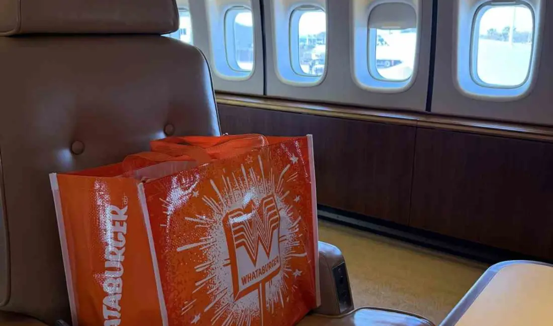 ABD Başkanı Donald Trump, ülkenin Teksas eyaletindeki bir yerel restoranı