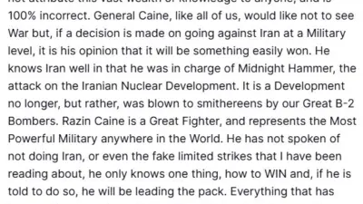 ABD Başkanı Donald Trump, İran ile muhtemel savaş senaryolarını ele