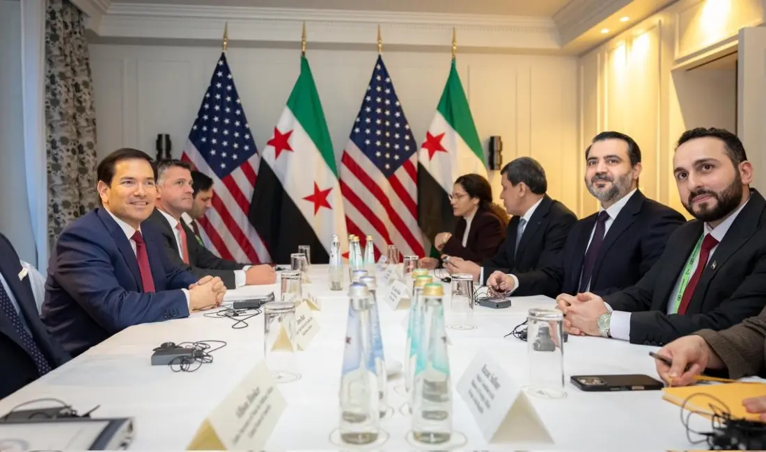 ABD Dışişleri Bakanı Marco Rubio, Münih’te Suriyeli yetkililere bir araya