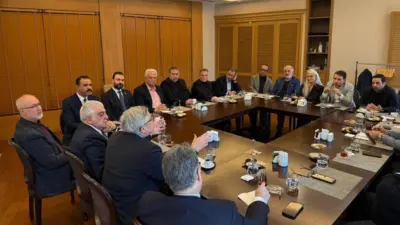 AK Parti Genel Başkan Yardımcısı Hüseyin Yayman ve beraberindeki heyet,