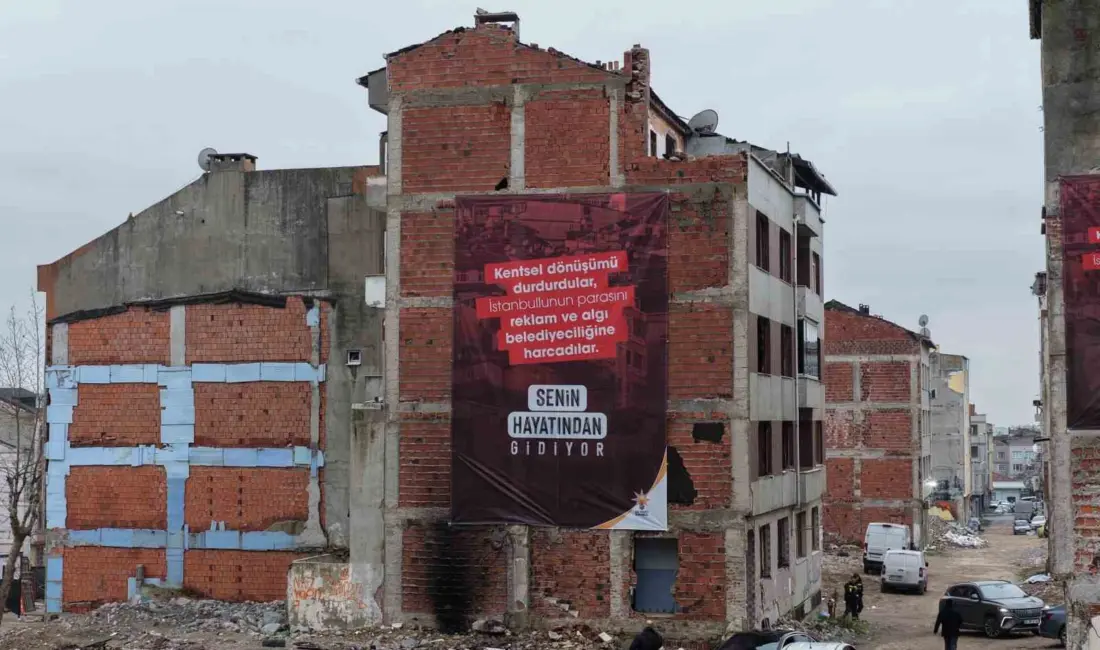 AK Parti İstanbul İl Başkanı Abdullah Özdemir, Bayrampaşa İsmetpaşa Mahallesi’nde