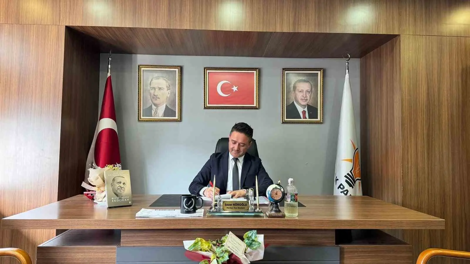 AK Parti Zonguldak Merkez İlçe Başkanı Sezer Köroğlu, CHP Zonguldak