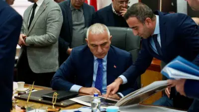 Akçadağ Belediye Başkanı Hasan Ulutaş, Kültür ve Turizm Bakanı Mehmet