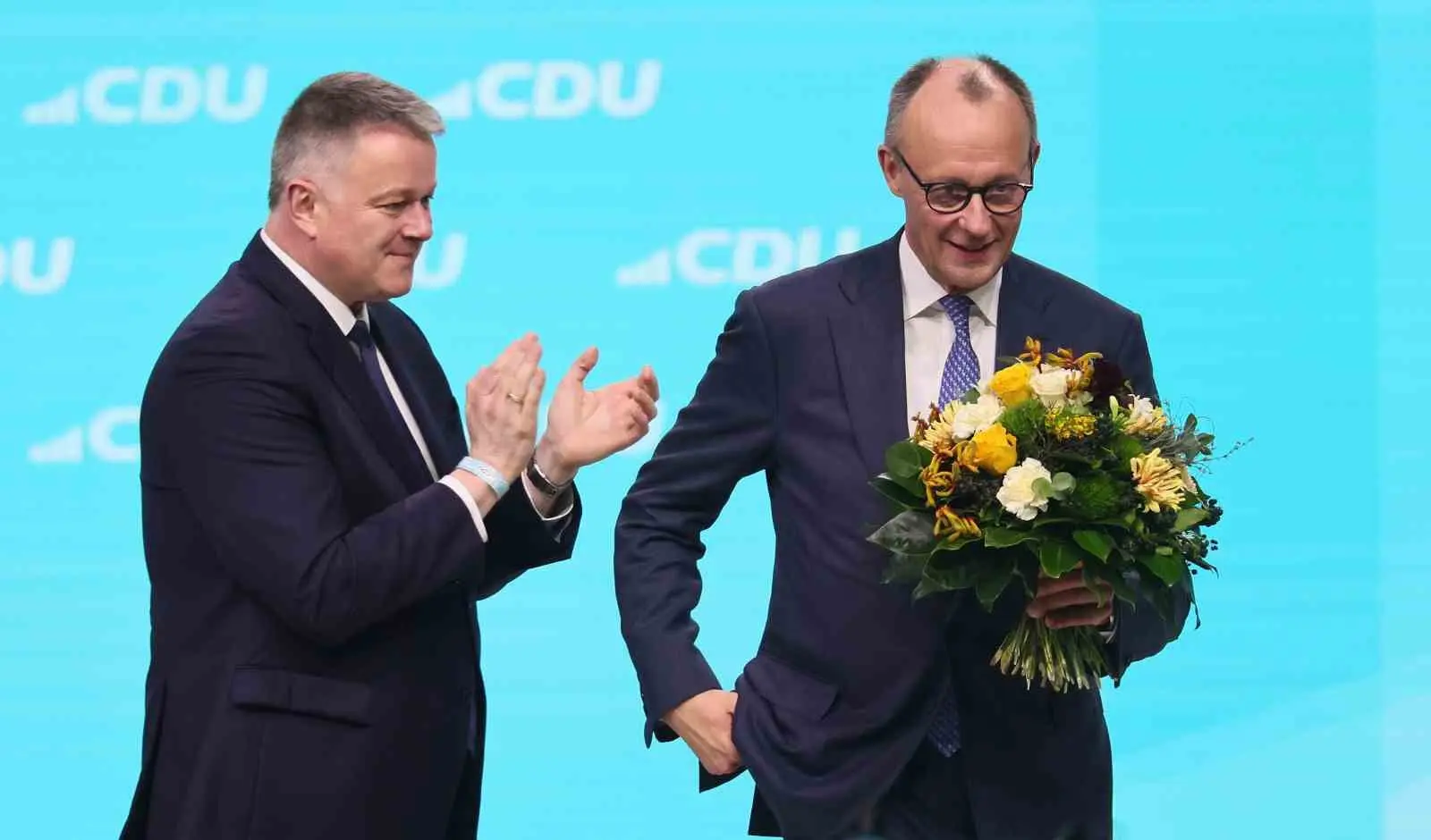 Almanya Başbakanı Friedrich Merz, Stuttgart kentinde gerçekleştirilen Hristiyan Demokrat Birlik