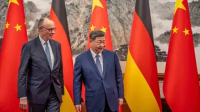 Almanya Başbakanı Friedrich Merz, Çin’in başkenti Pekin’de Çin Devlet Başkanı