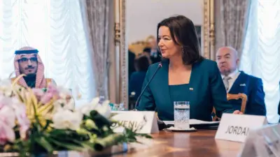 Arap-İslam Bakanlar Komitesi heyeti, Lyublyana’ya resmi bir ziyaret gerçekleştirerek Slovenya