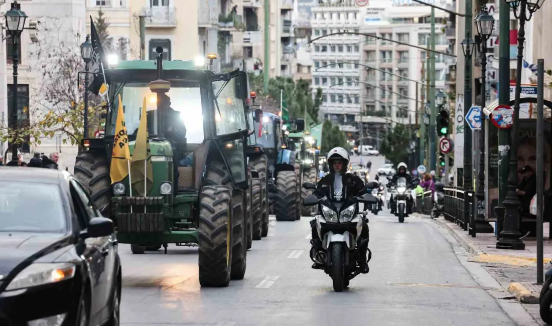 Yunanistan’ın başkenti Atina’da taleplerinin karşılanmamasını ve tarım sektörüne yeterli destek
