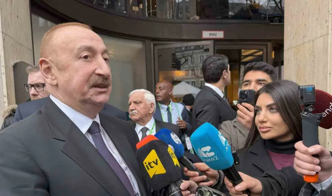 Azerbaycan Cumhurbaşkanı İlham Aliyev, Münih Güvenlik Konferansı’nda Azerbaycan’lı televizyon kanallarına