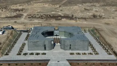 Azerbaycan Cumhurbaşkanı İlham Aliyev, Hocalı’da “Soykırım Anıtı”nın açılışında gerçekleştirdiği konuşmada,