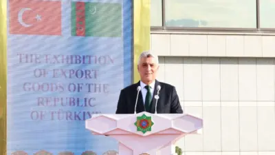Ticaret Bakanı Ömer Bolat, Türkmenistan temasları kapsamında 12’nci Türkmenistan Türk
