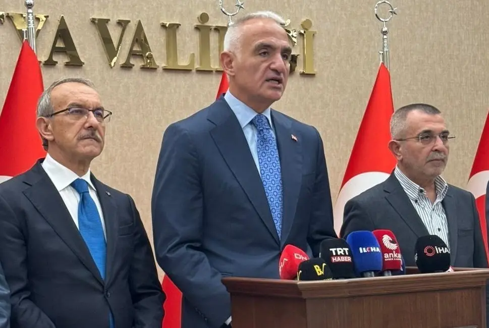 Kültür ve Turizm Bakanı Mehmet Nuri Ersoy, 6 Şubat depremlerinin