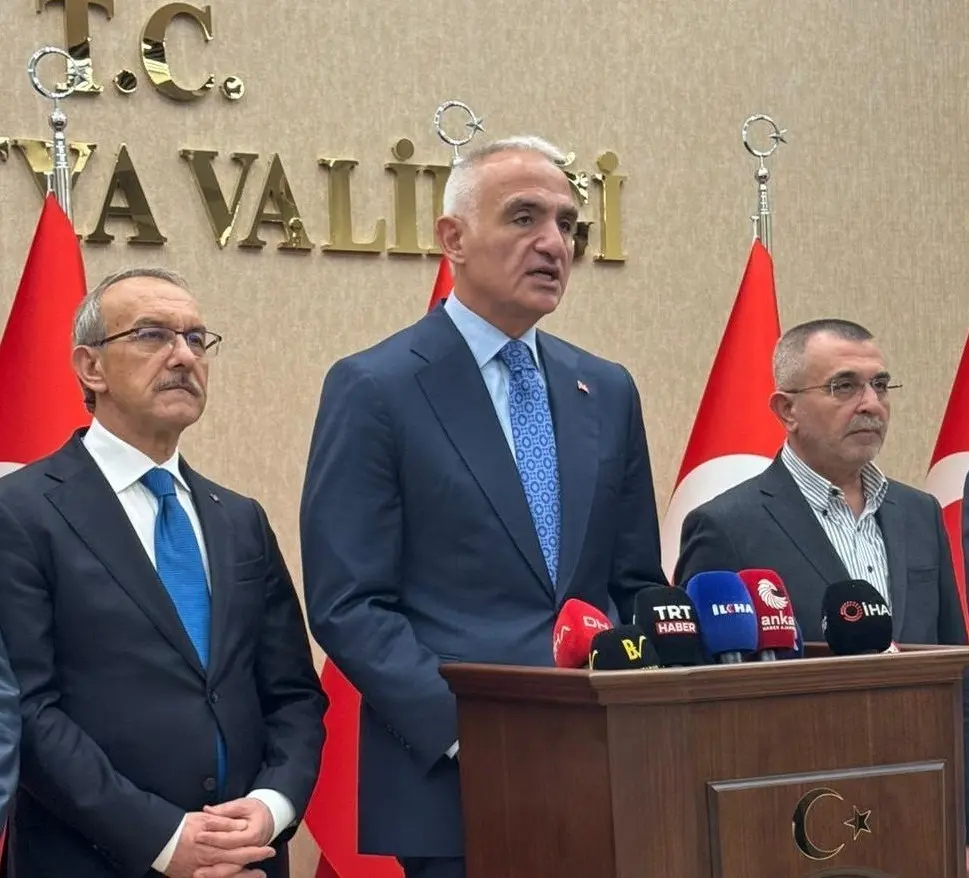 Kültür ve Turizm Bakanı Mehmet Nuri Ersoy, 6 Şubat depremlerinin