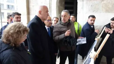 Kültür ve Turizm Bakanı Mehmet Nuri Ersoy, Malatya’da onarımı devam
