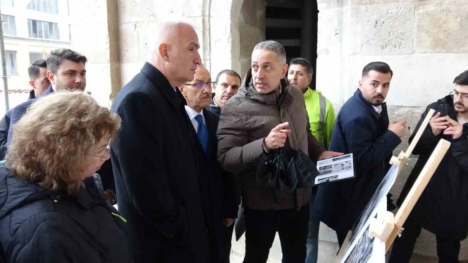 Kültür ve Turizm Bakanı Mehmet Nuri Ersoy, Malatya’da onarımı devam