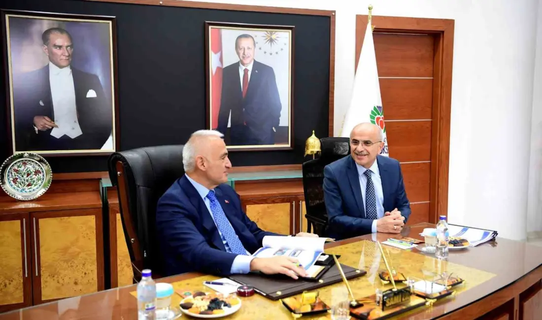 Kültür ve Turizm Bakanı Mehmet Nuri Ersoy, Malatya Büyükşehir Belediye