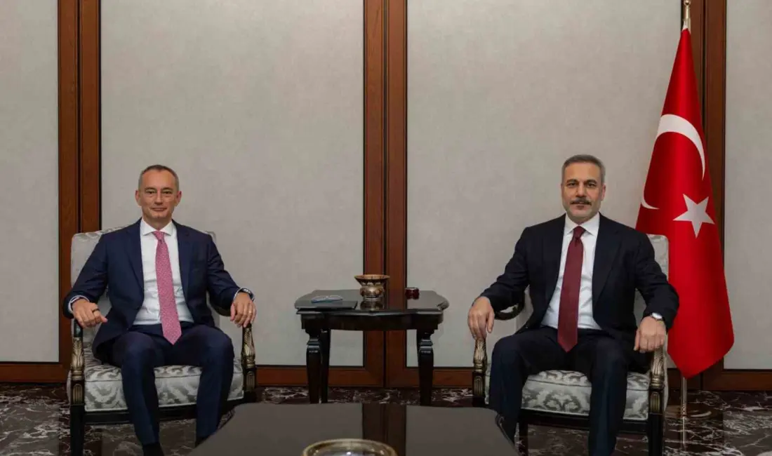 Dışişleri Bakanı Hakan Fidan, Gazze Yüksek Temsilcisi Nickolay Mladenov ile