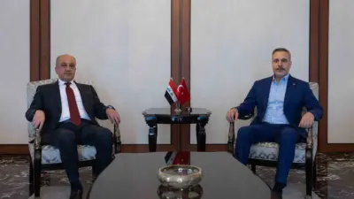 Dışişleri Bakanı Hakan Fidan, Irak Savunma Bakanı Sabit Muhammed Said