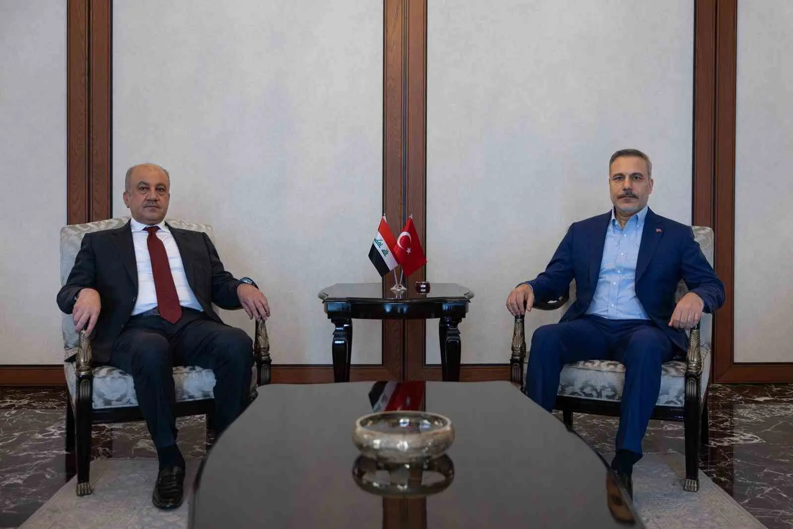 Dışişleri Bakanı Hakan Fidan, Irak Savunma Bakanı Sabit Muhammed Said