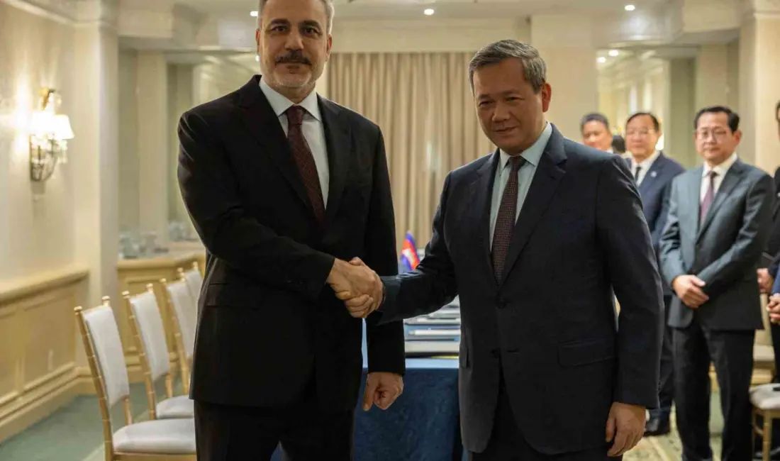 Dışişleri Bakanı Hakan Fidan, ABD’nin başkenti Washington’daki temasları kapsamında Kamboçya