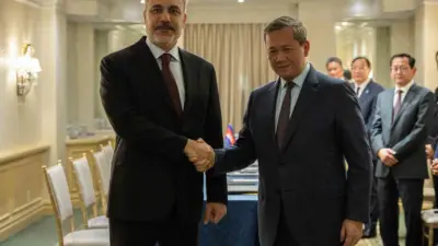 Dışişleri Bakanı Hakan Fidan, ABD’nin başkenti Washington’daki temasları kapsamında Kamboçya