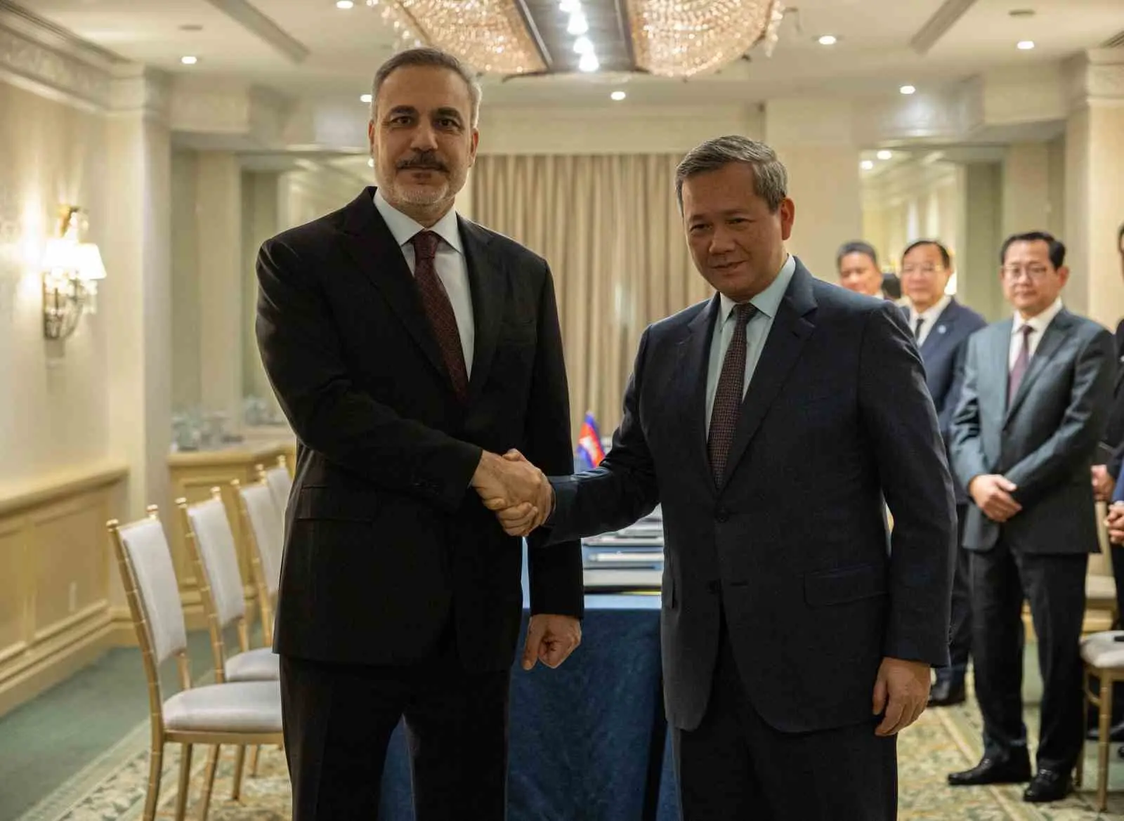 Dışişleri Bakanı Hakan Fidan, ABD’nin başkenti Washington’daki temasları kapsamında Kamboçya