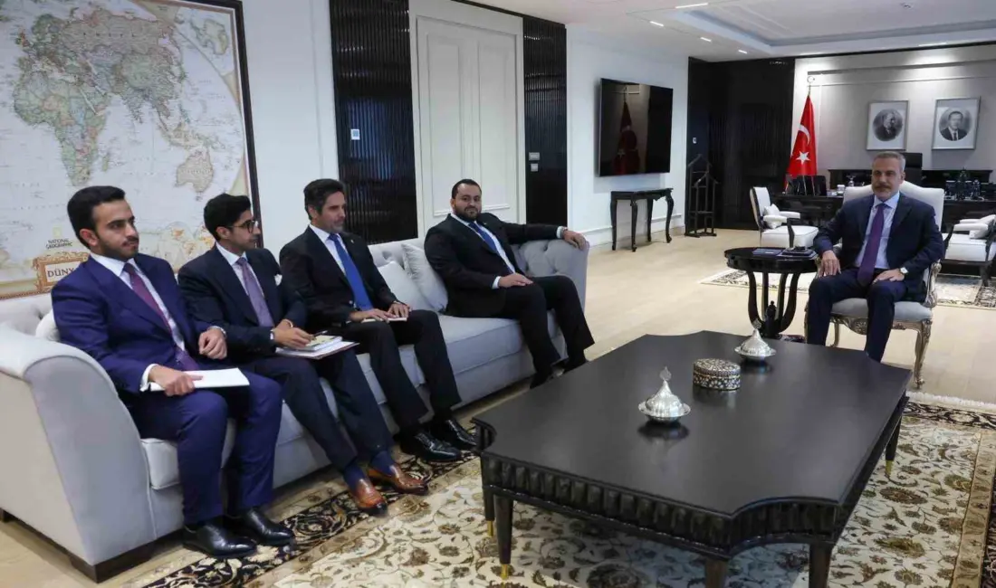 Dışişleri Bakanı Hakan Fidan, Katar Dışişleri Bakanlığında Devlet Bakanı Muhammed