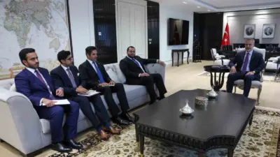 Dışişleri Bakanı Hakan Fidan, Katar Dışişleri Bakanlığında Devlet Bakanı Muhammed