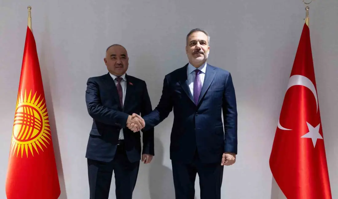 Dışişleri Bakanı Hakan Fidan, Kırgızistan Jogorku Keneşi (Parlamento) Başkanı Nurlanbek