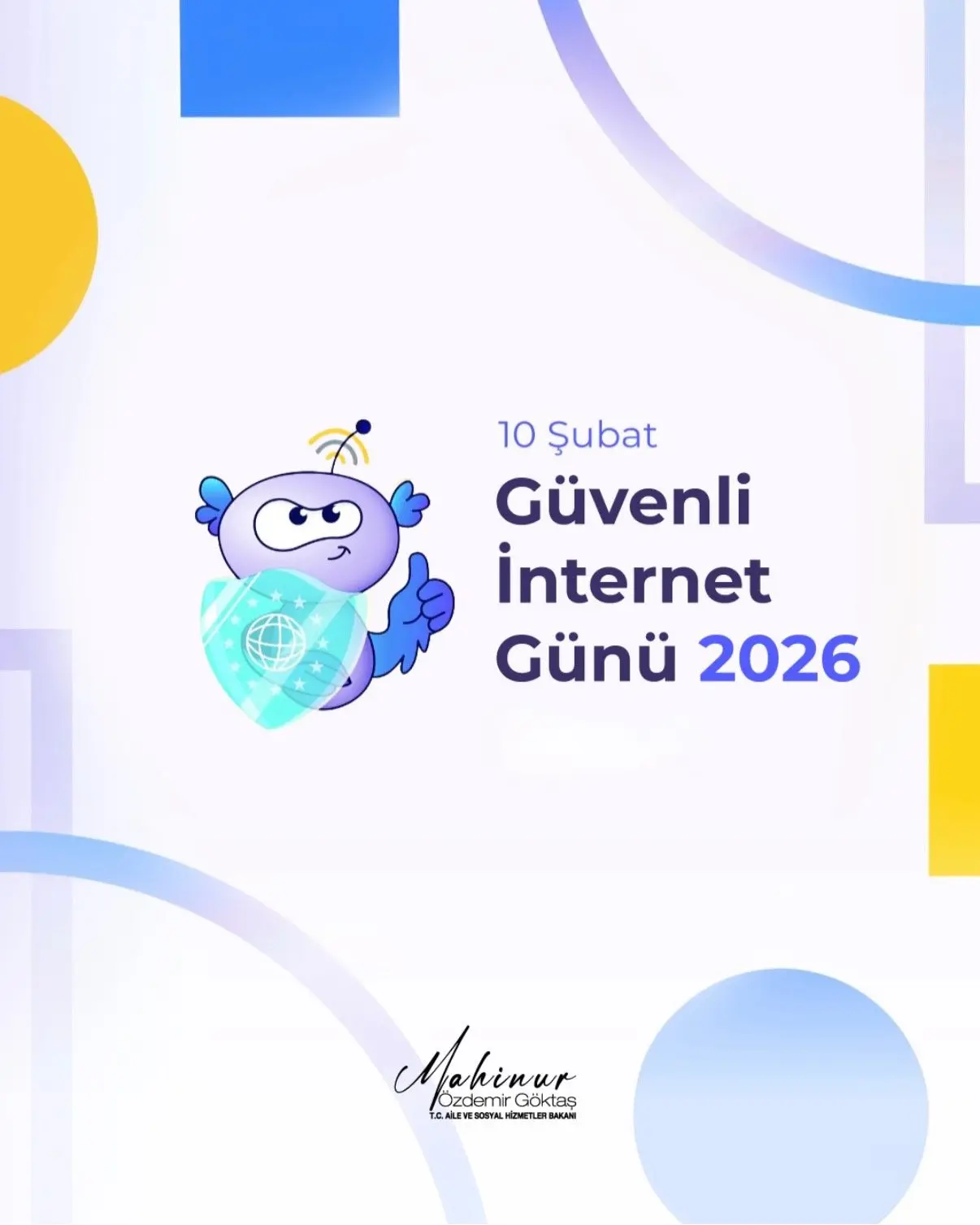 Aile ve Sosyal Hizmetler Bakanı Mahinur Özdemir Göktaş, “Çevrim içi