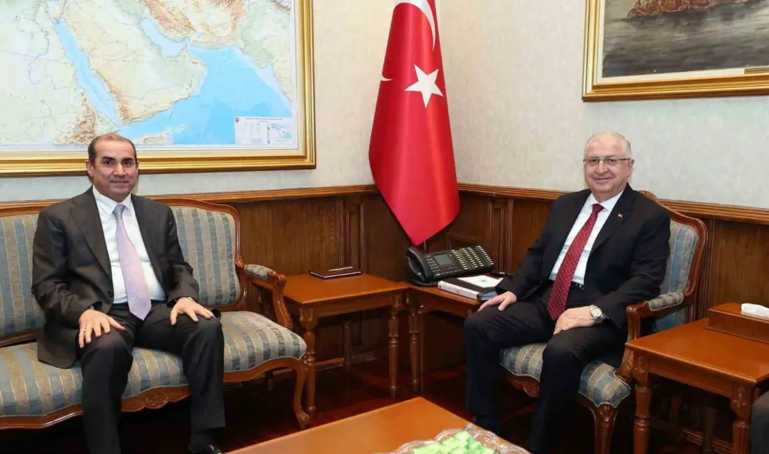 Milli Savunma Bakanı Yaşar Güler, Irak’ın Ankara Büyükelçisi Majid Al-Lachmawi