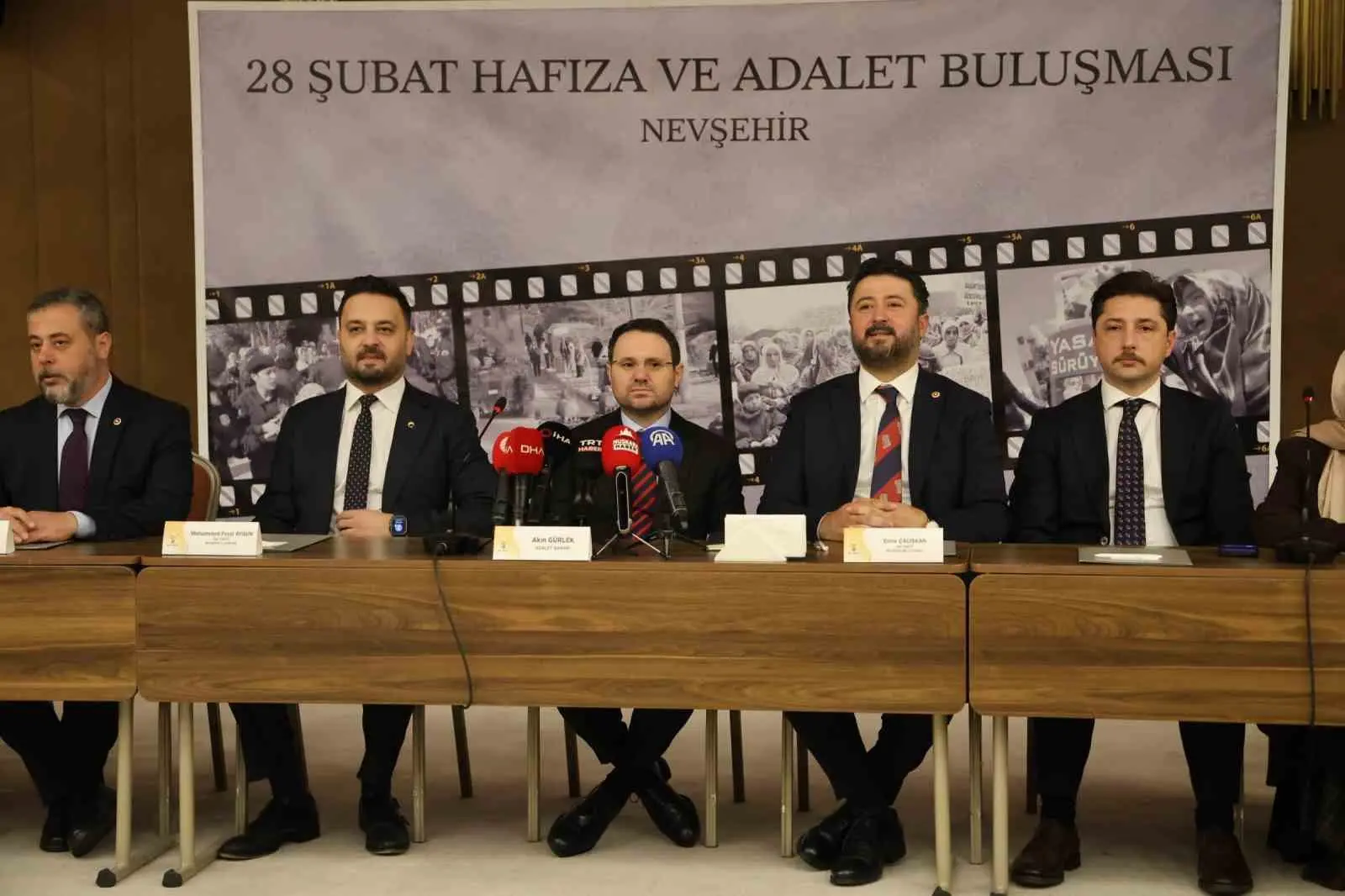 Adalet Bakanı Akın Gürlek, Nevşehir’de 28 Şubat sürecinde mağduriyet yaşayan