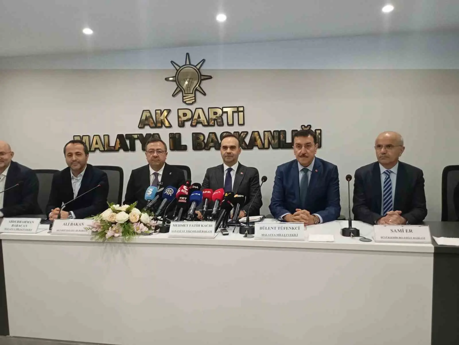 Sanayi ve Teknoloji Bakanı Mehmet Fatih Kacır, Malatya’da yaptığı açıklamada