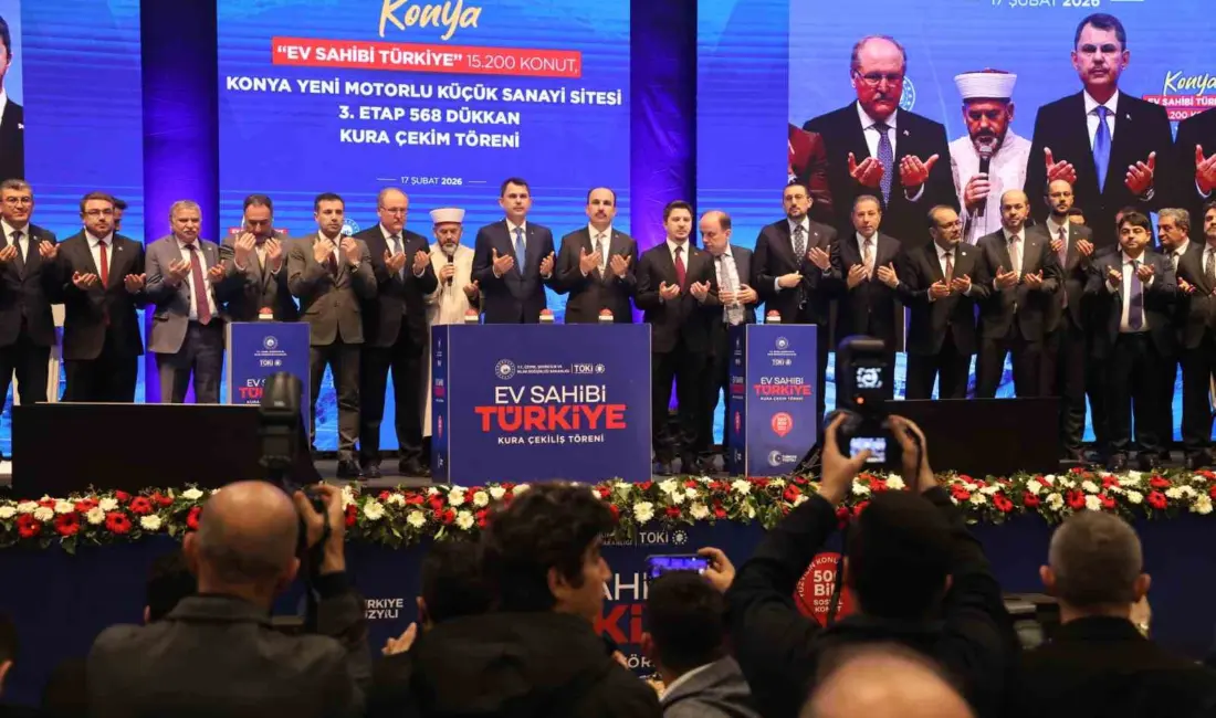 KONYA (İHA) – Çevre, Şehircilik ve İklim Değişikliği Bakanı Murat