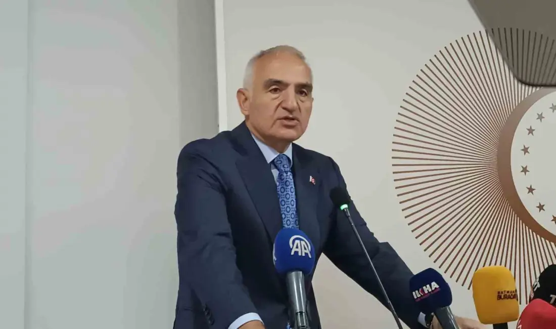 Kültür ve Turizm Bakanı Mehmet Nuri Ersoy, çeşitli temas ve